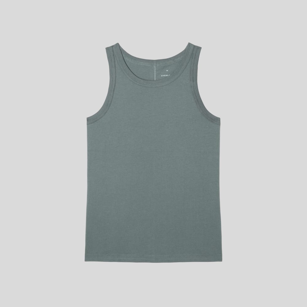 The Tank in Essential Cotton | Green Balsam