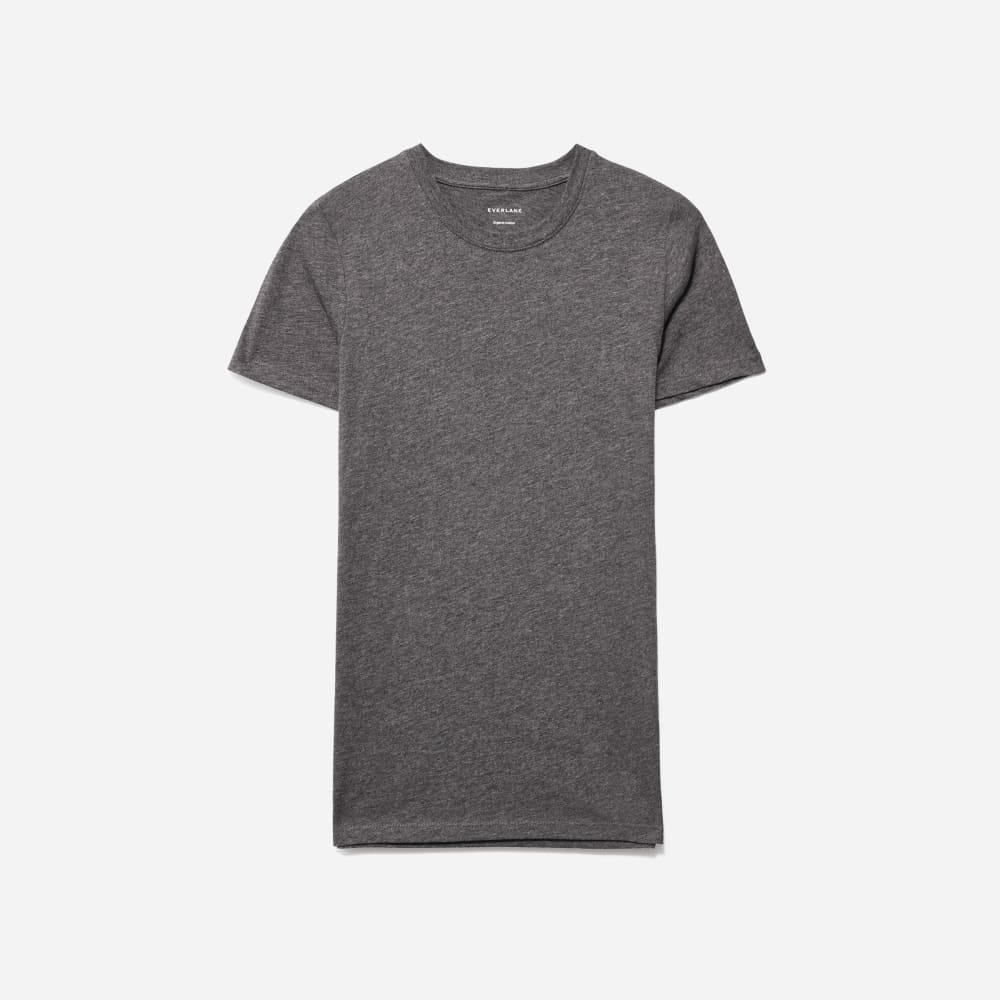The Organic Cotton Crew Tee | Charcoal