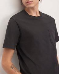 The Organic Cotton Pocket Tee | Black