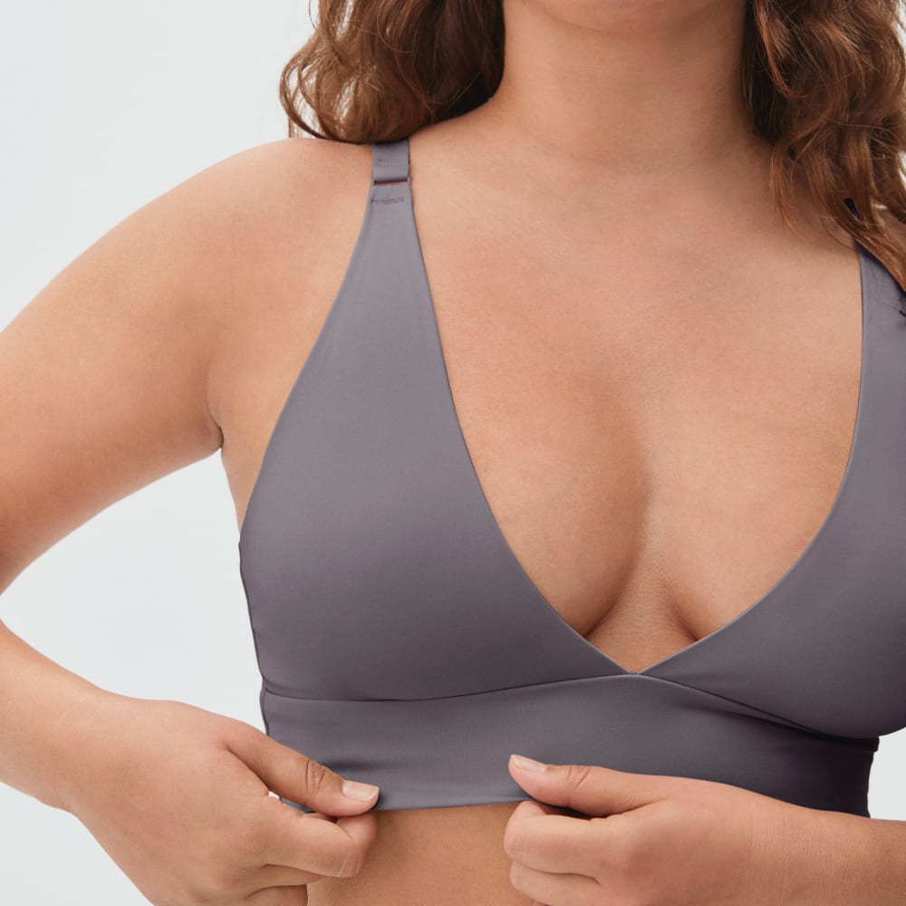 The Invisible Bra | Plum Grey