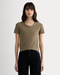 The Form Tee | Deep Taupe
