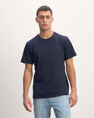 The Premium-Weight Crew | Uniform | Navy