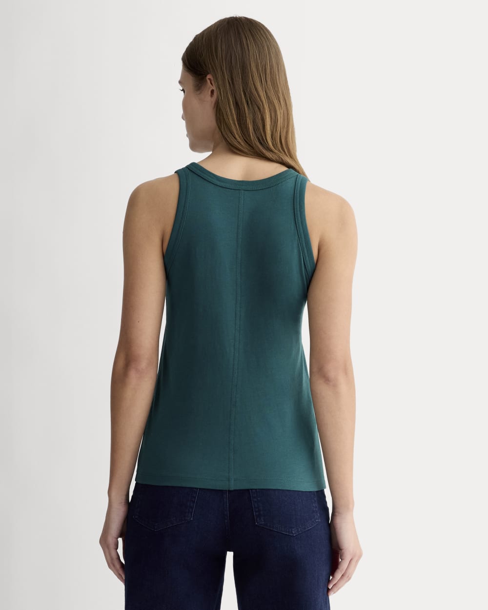 The Tank in Essential Cotton | Dark Sea