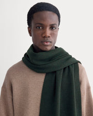 The Cabin Scarf | Heathered Dark Sea
