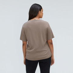 The Air Tee | Taupe Grey