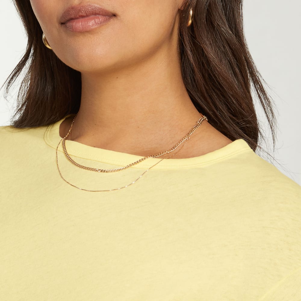 The Air Tee | Pastel Yellow