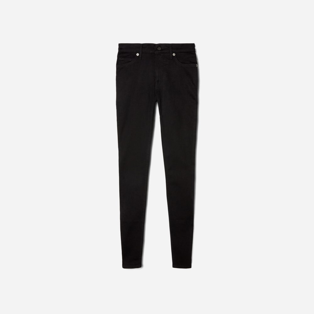 The Mid-Rise Skinny Stretch Jean | Black