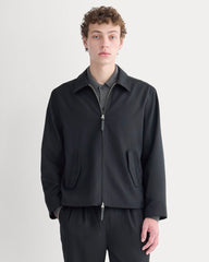 Tailored Zip Jacket |  Black