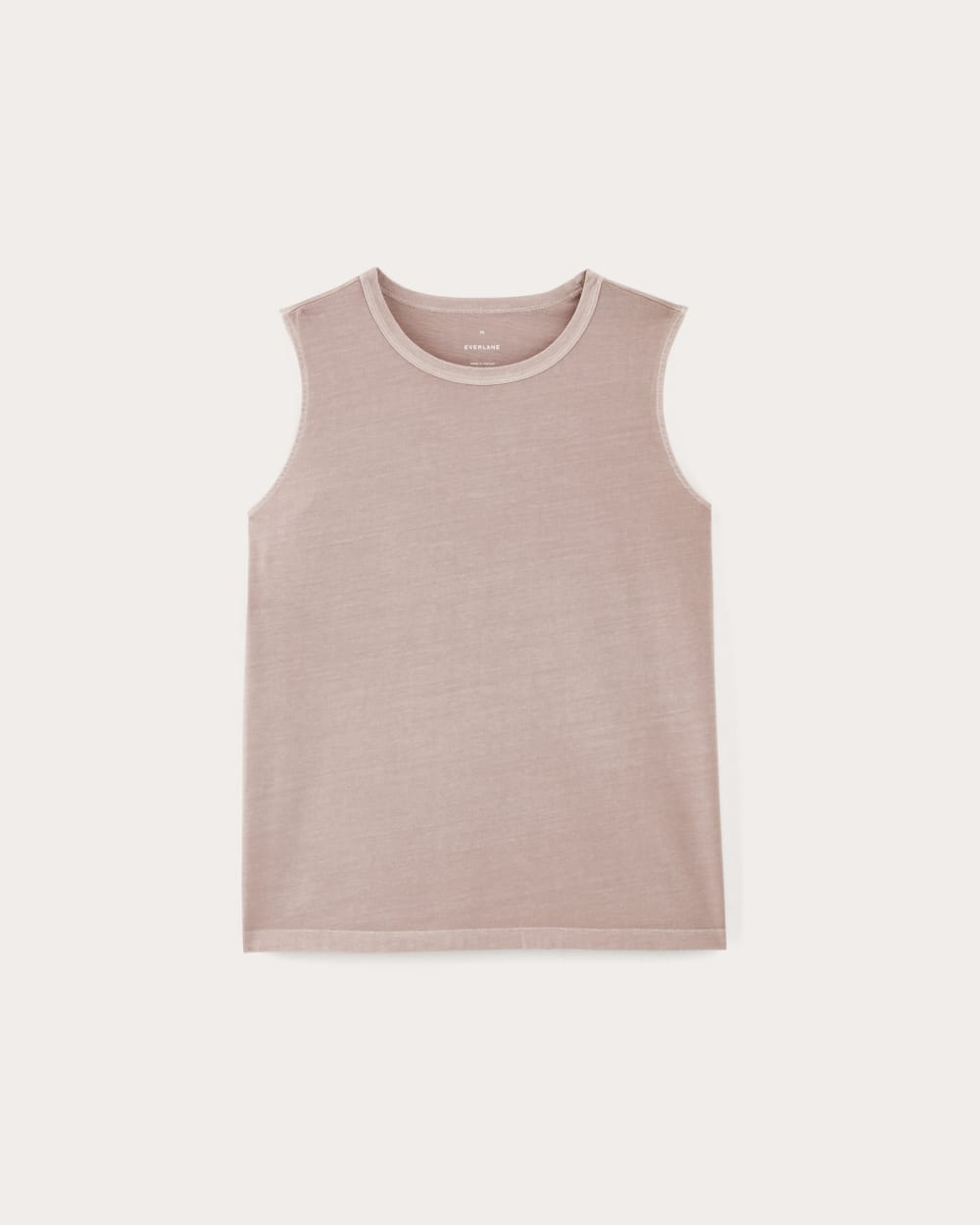 The Boyfriend Tank in Essential Cotton | Dusty Rose