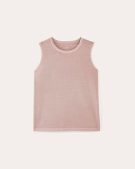 The Boyfriend Tank in Essential Cotton | Dusty Rose