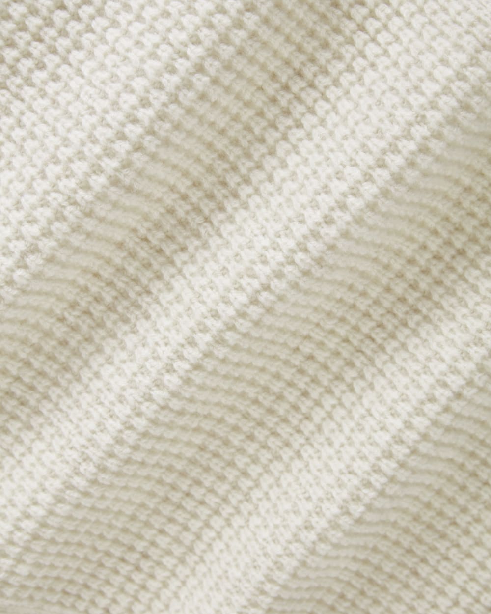 The Felted Merino Waffle-Knit Scarf | Heathered Oat