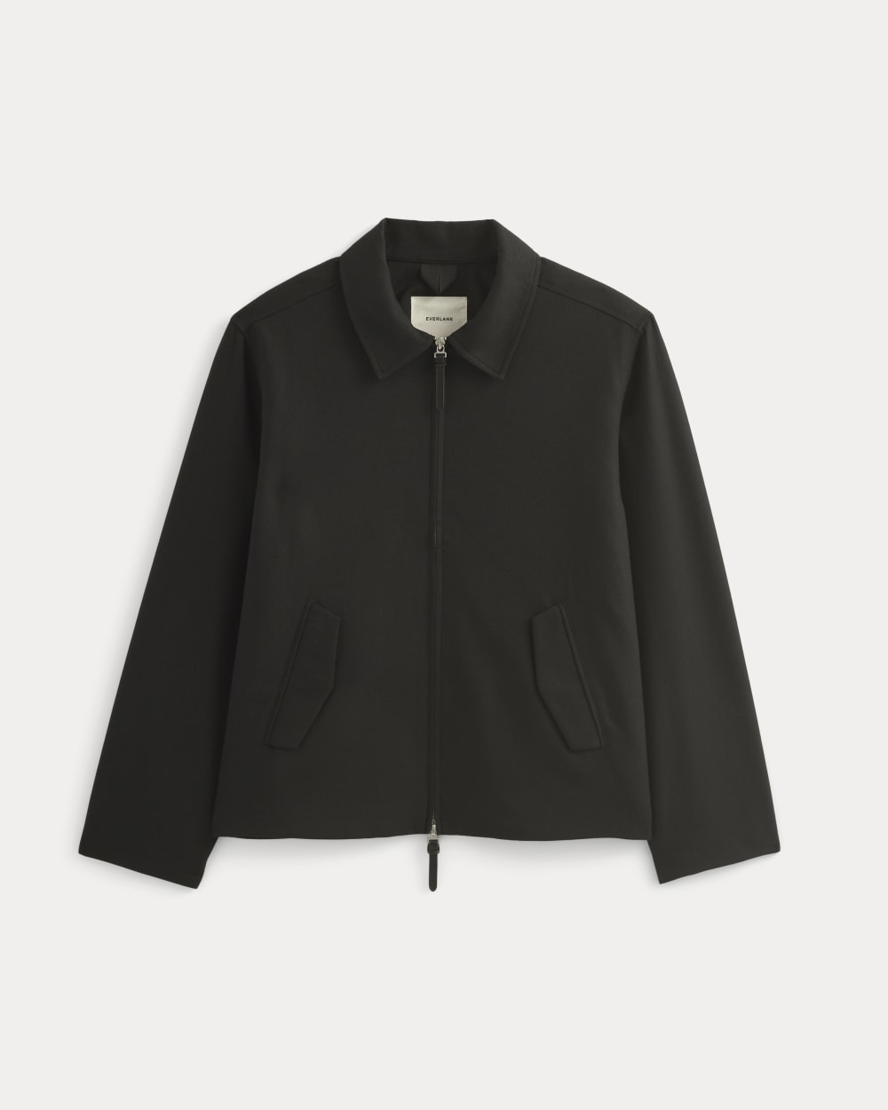 Tailored Zip Jacket |  Black