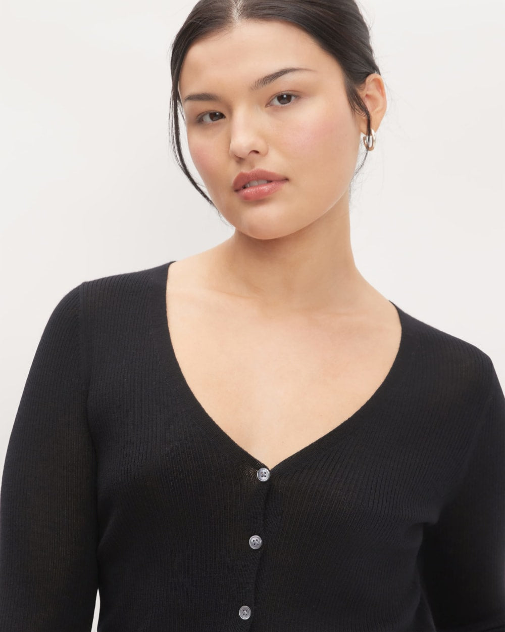 The Cardigan in Ultrasoft Merino | Black
