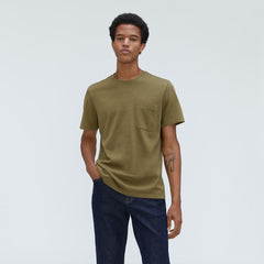 The Premium-Weight Pocket Tee | Uniform | Olive