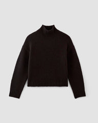 The Cloud Oversized Turtleneck | Black