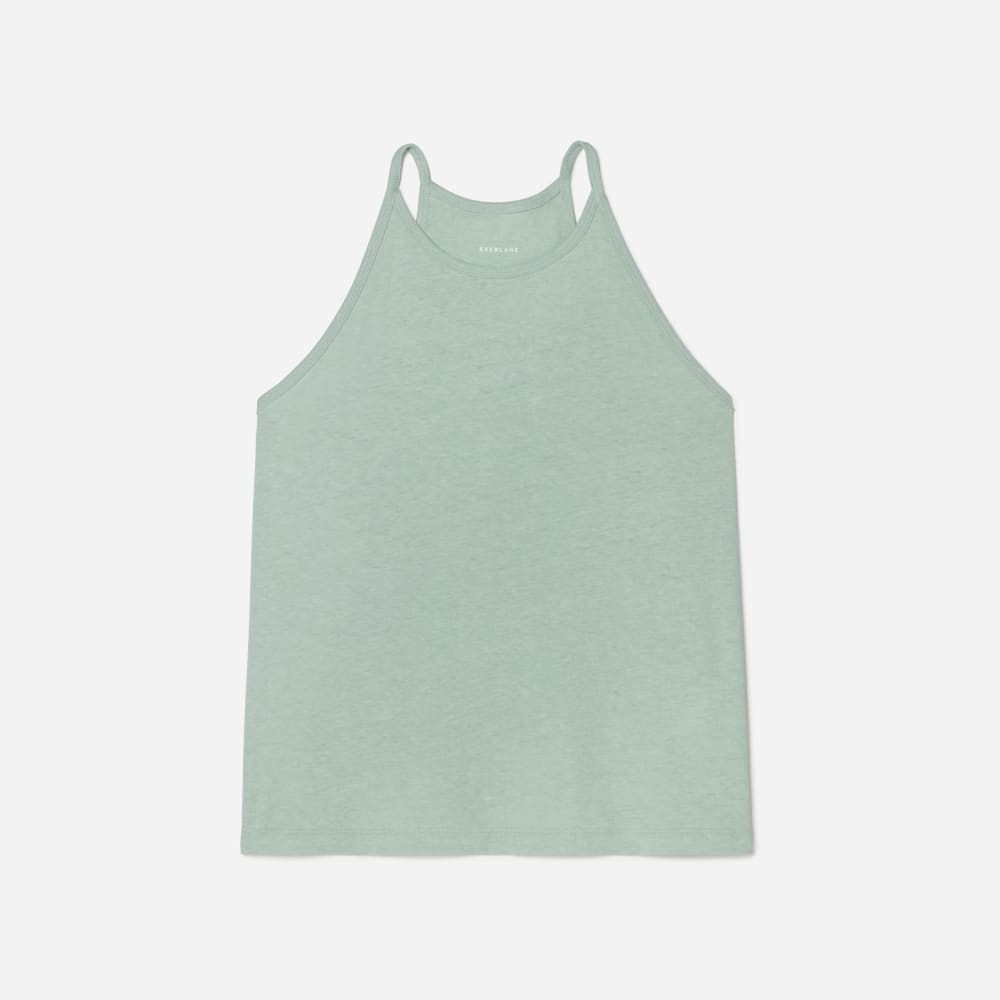 The Hemp Cutaway Tank | White Sage