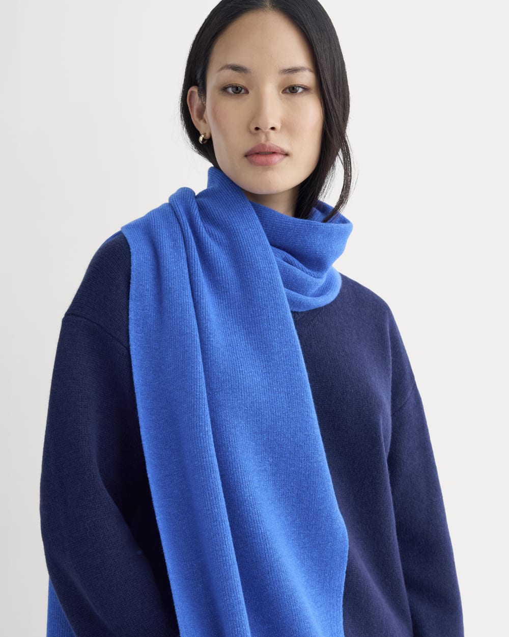 The Cabin Scarf | Classic Blue