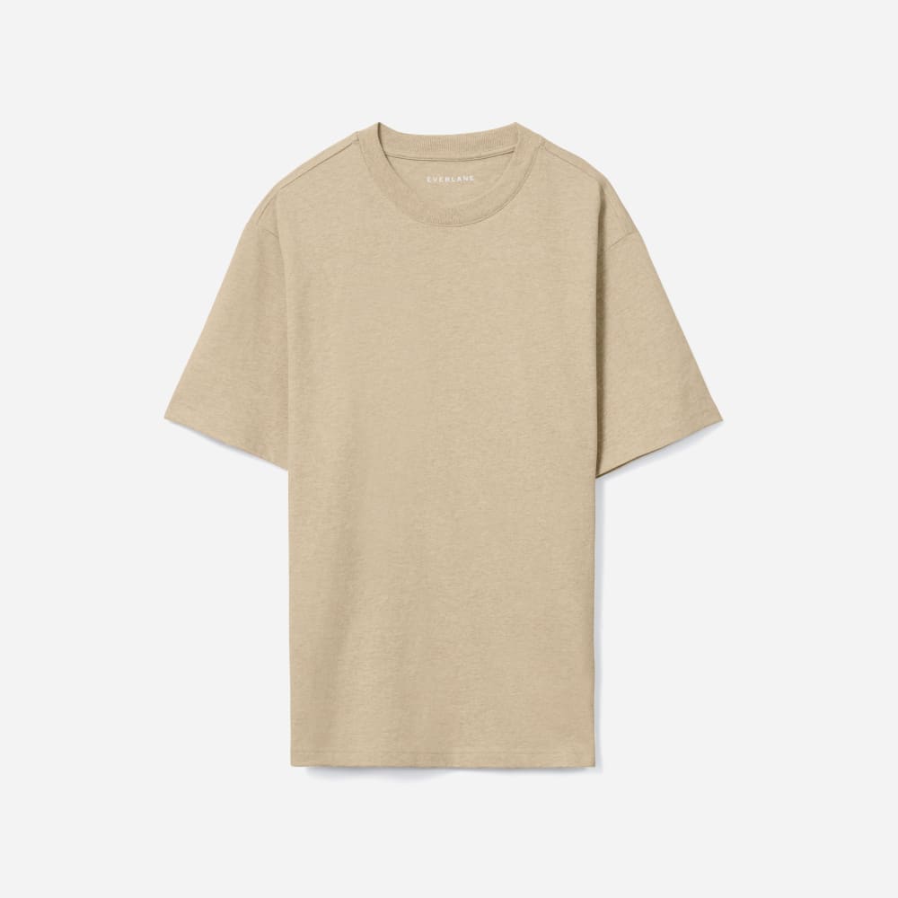The Premium-Weight Relaxed Crew | Uniform | Heathered Cashew