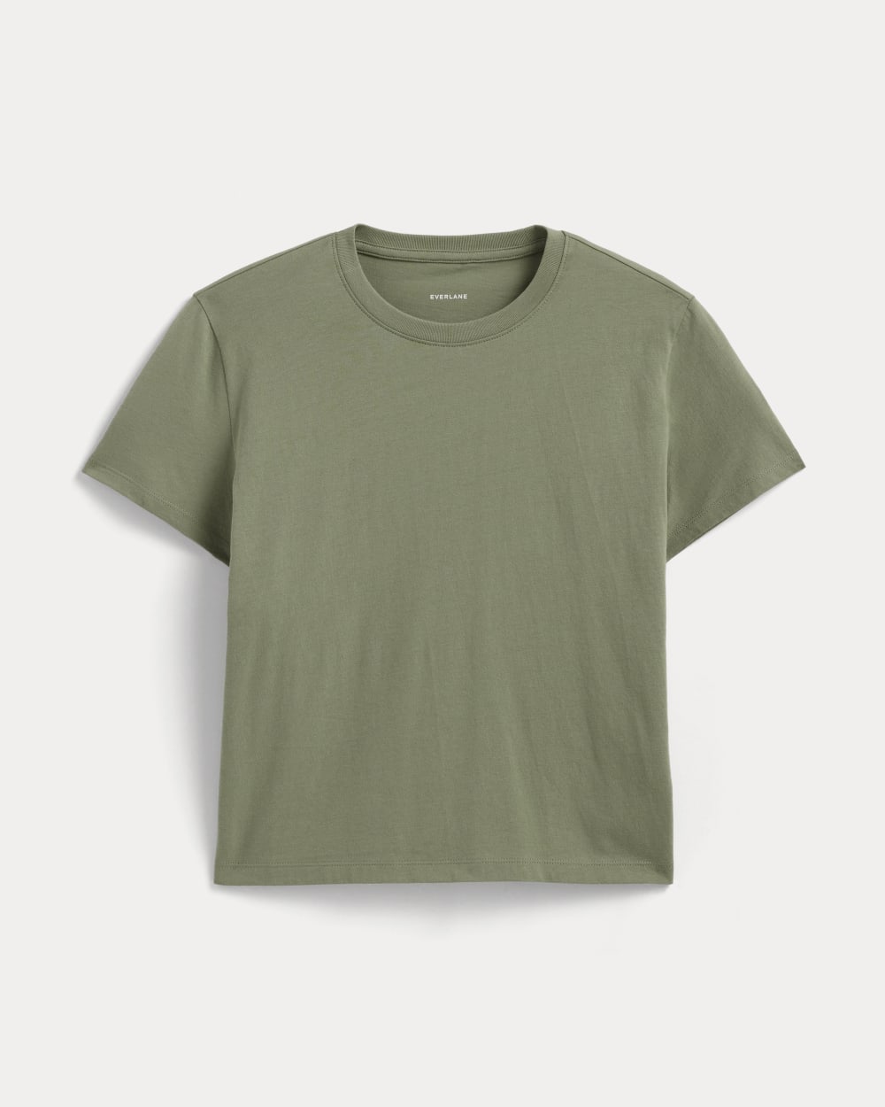 The Box-Cut Tee in Essential Cotton | Sagebrush | No Pocket