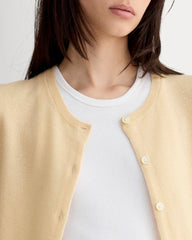The Classic Cardigan in Cashmere | Creme