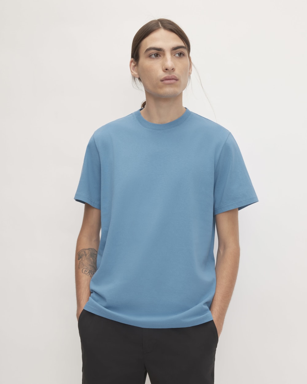 The Premium-Weight Crew | Uniform | Heritage Blue