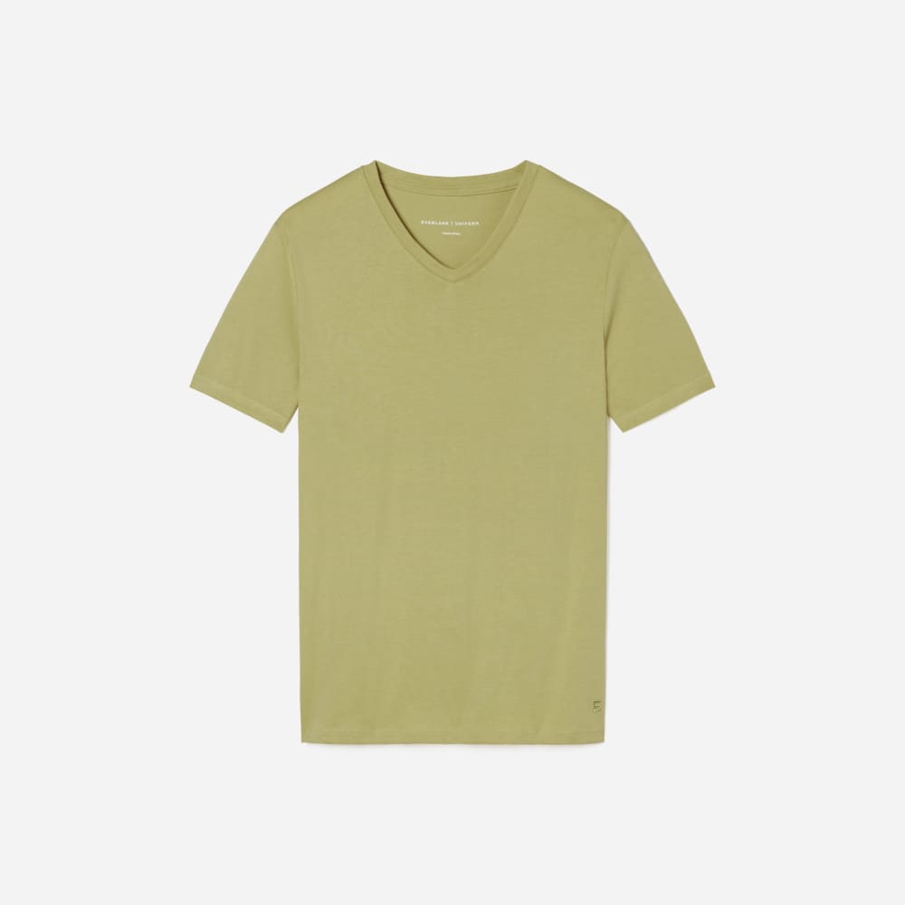 The Organic Cotton V-Neck Tee | Desert Palm