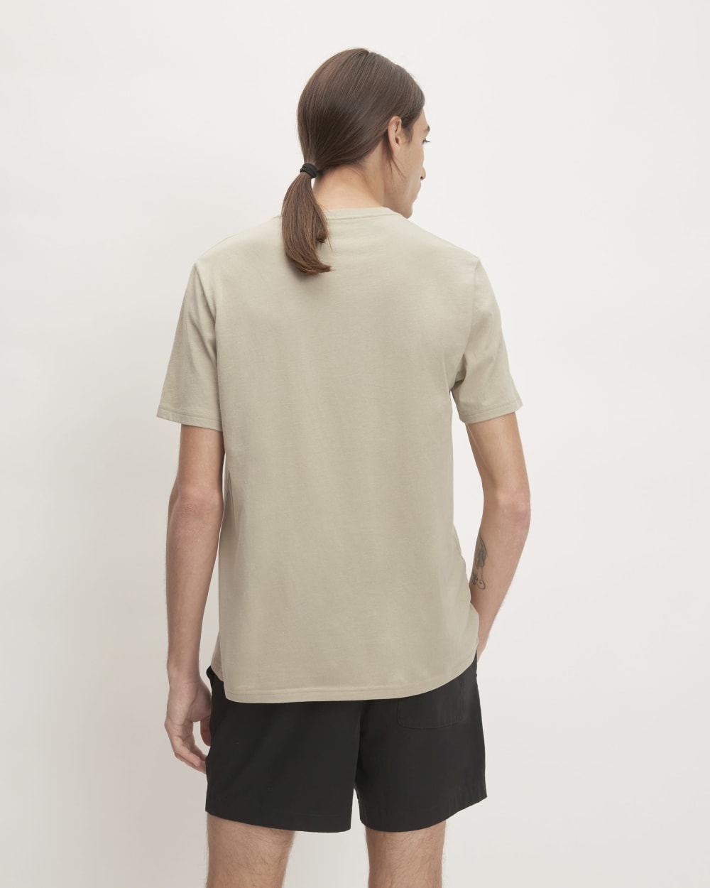 The Essential Organic Crew | Trench Coat Khaki