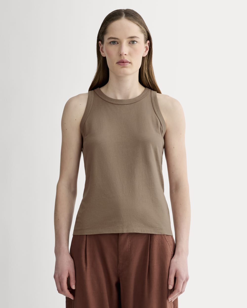 The Tank in Essential Cotton | Mocha