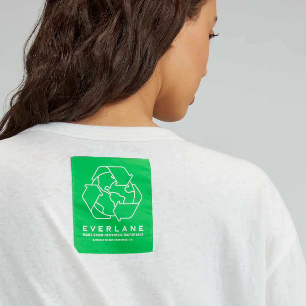 The Everyone Recycled Graphic Tee | White / Carnation Pink Multi