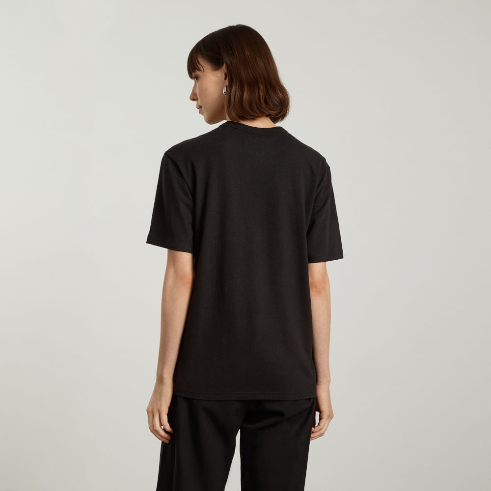 The Everyone Relaxed Hemp Tee | Black