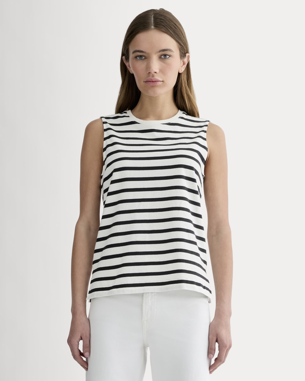 The Mariner Tank | Black / Canvas Tan