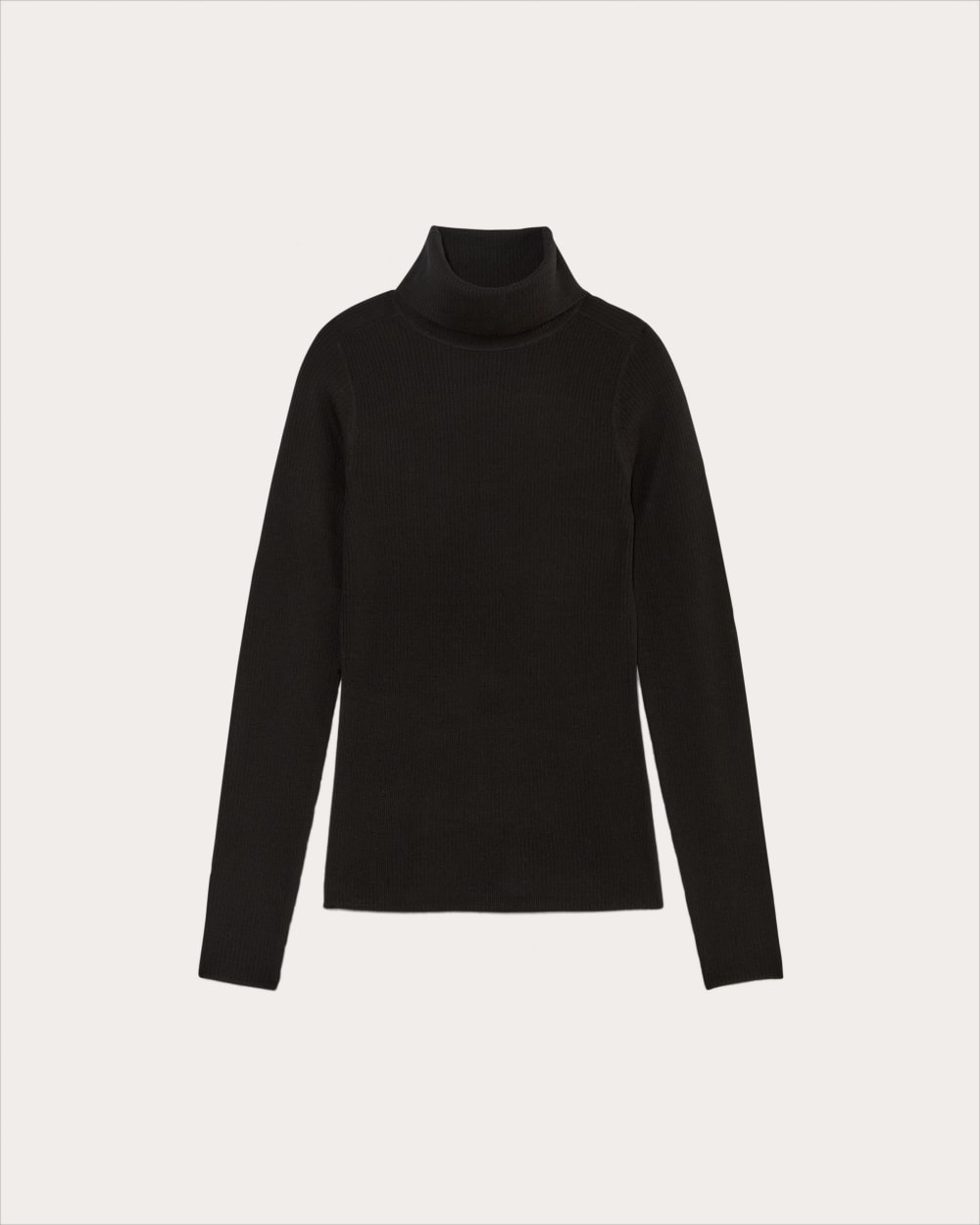 The Turtleneck in Ultrasoft Merino | Black