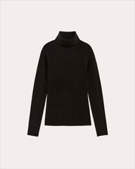 The Turtleneck in Ultrasoft Merino | Black