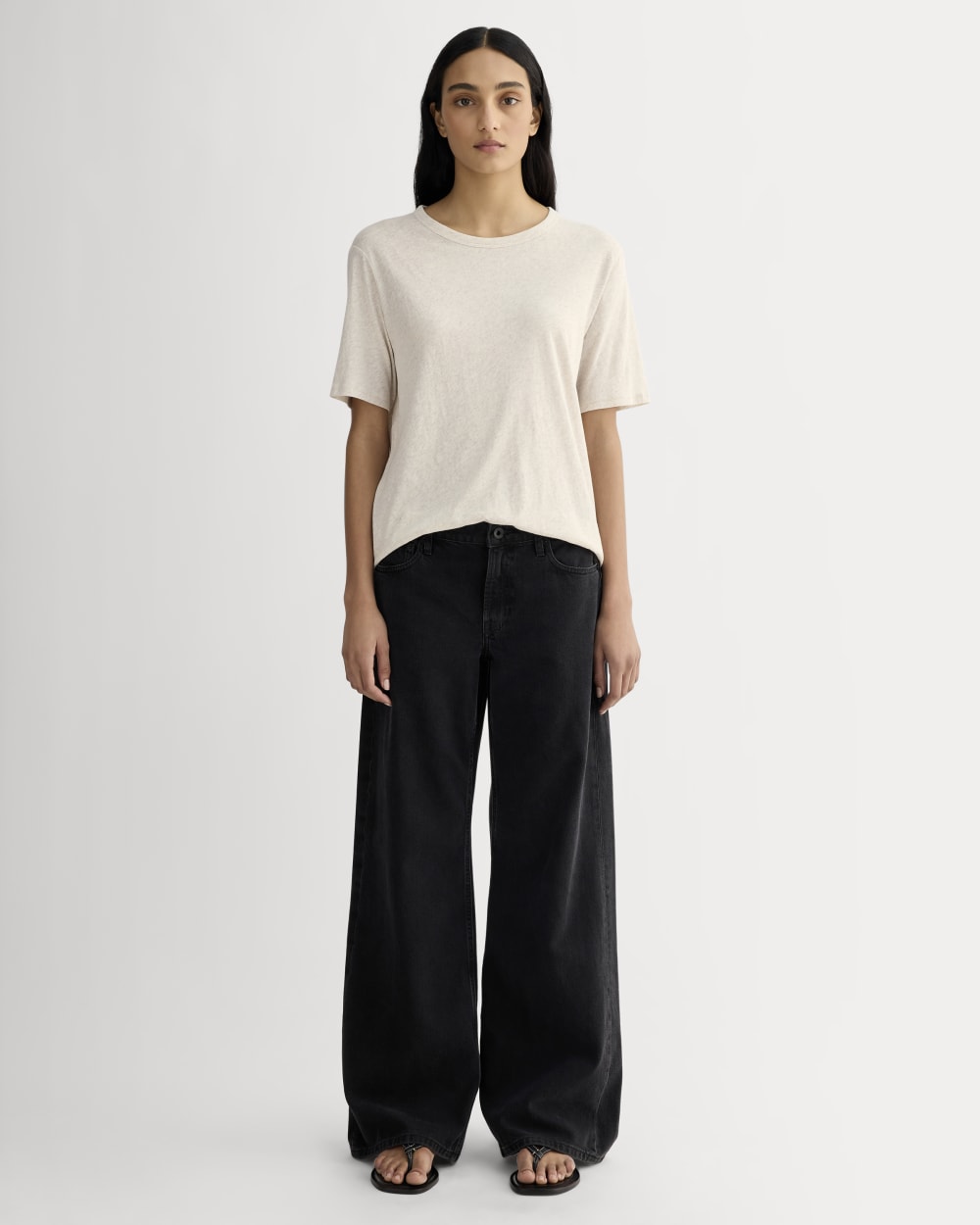 The Air Tee | Heathered Oat