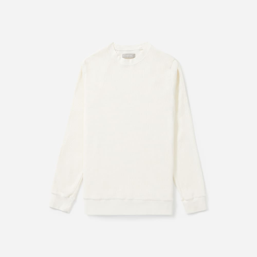 The Waffle Long-Sleeve Crew Tee | Off-White