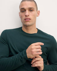 The Essential Organic Long-Sleeve Tee | Scarab