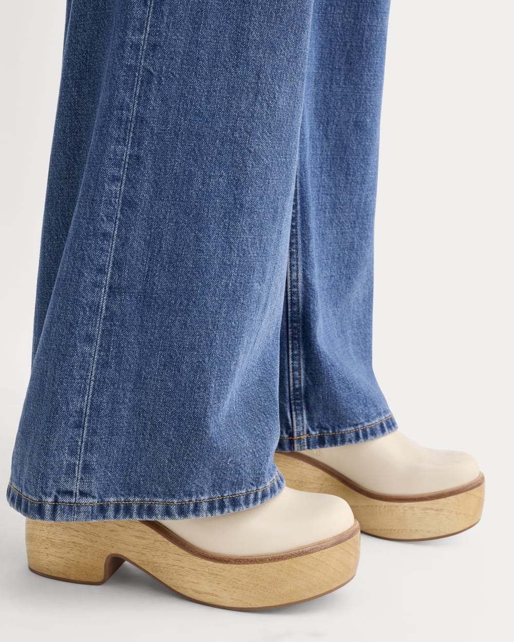 The Wooden Puffa Clog | Canvas