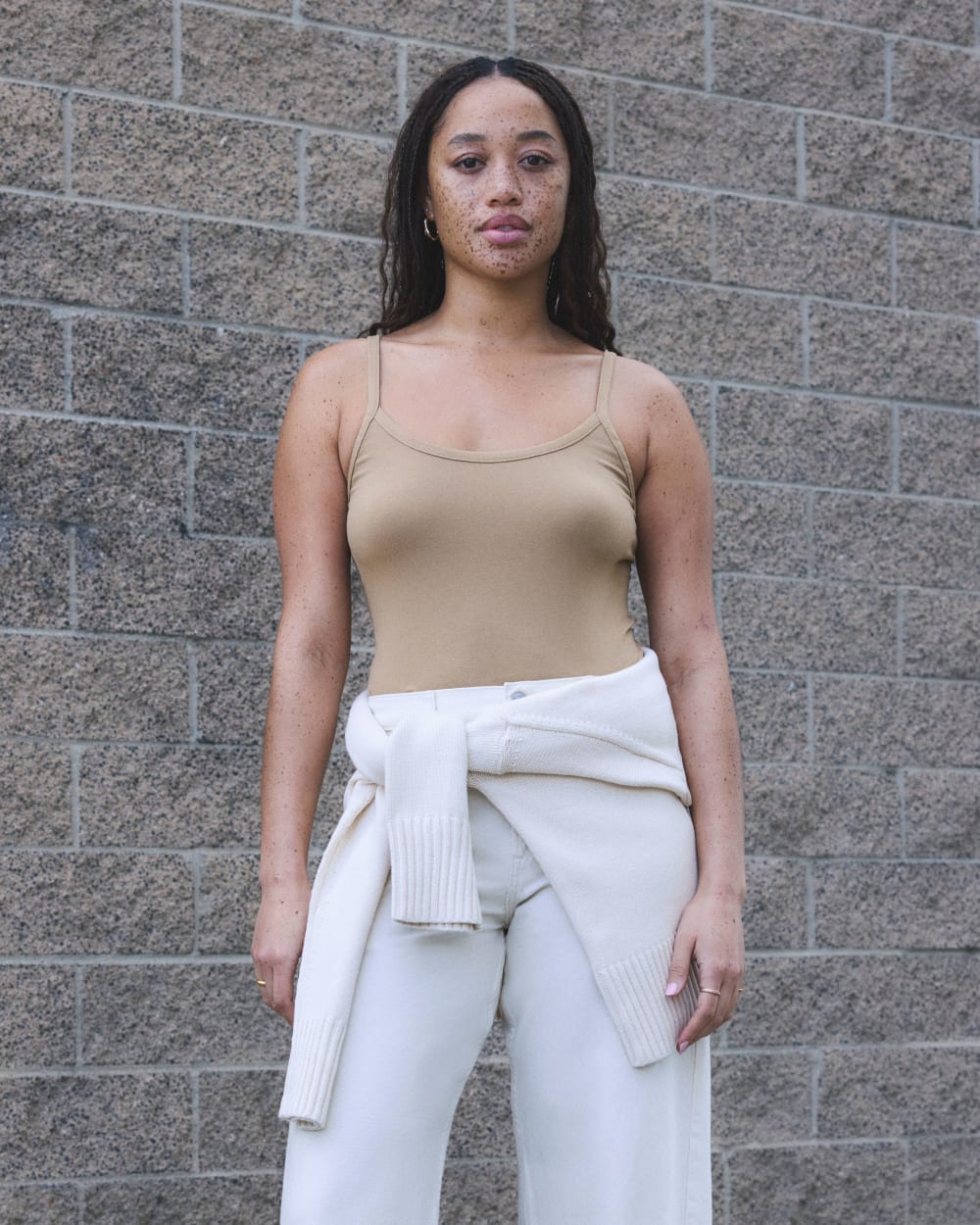 The Supima® Form Spaghetti Strap Cami | Tiger's Eye