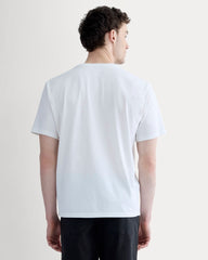 The Premium-Weight Relaxed Crew | Uniform | White