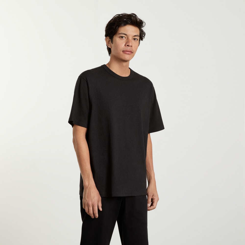 The Everyone Relaxed Hemp Tee | Black