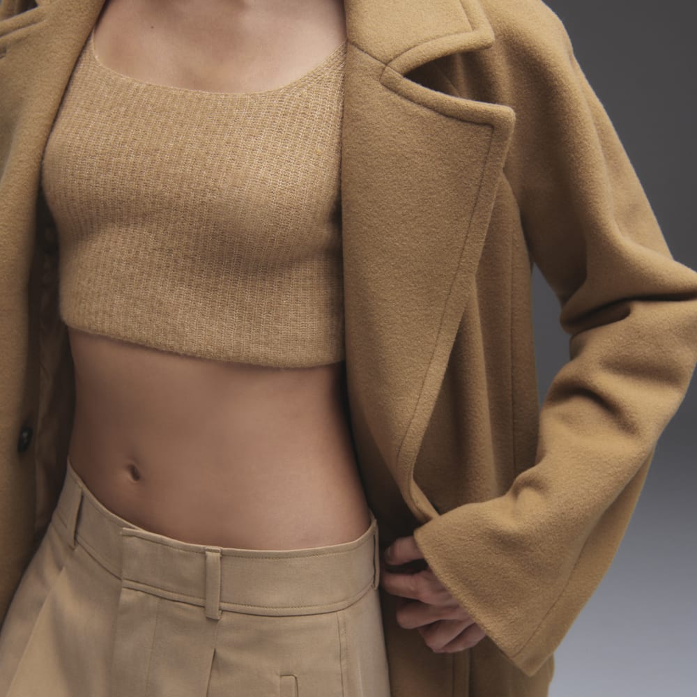 The Cozy-Stretch Tank | Camel