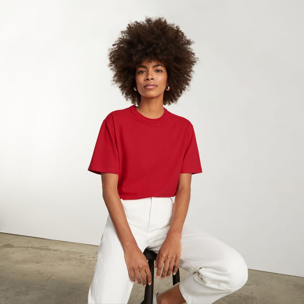 The Everyone Relaxed Hemp Tee | Goji Berry