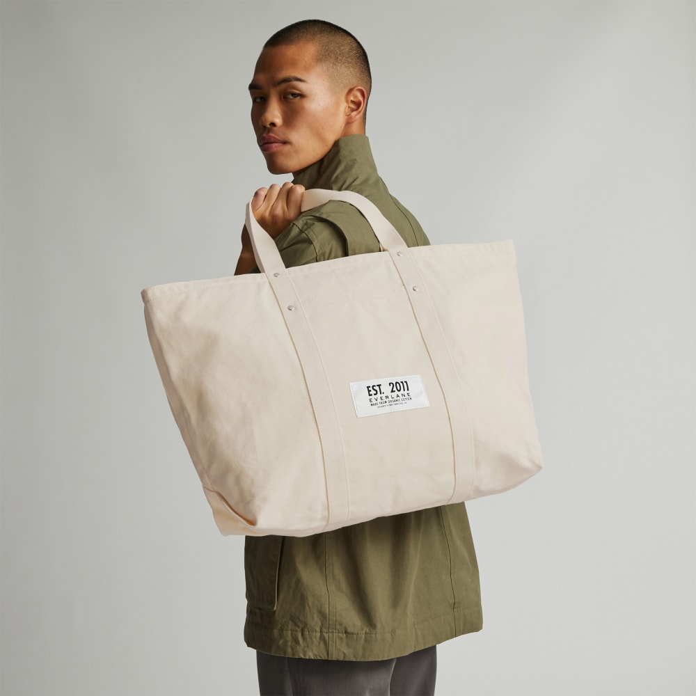 The Organic Canvas Weekender | Natural