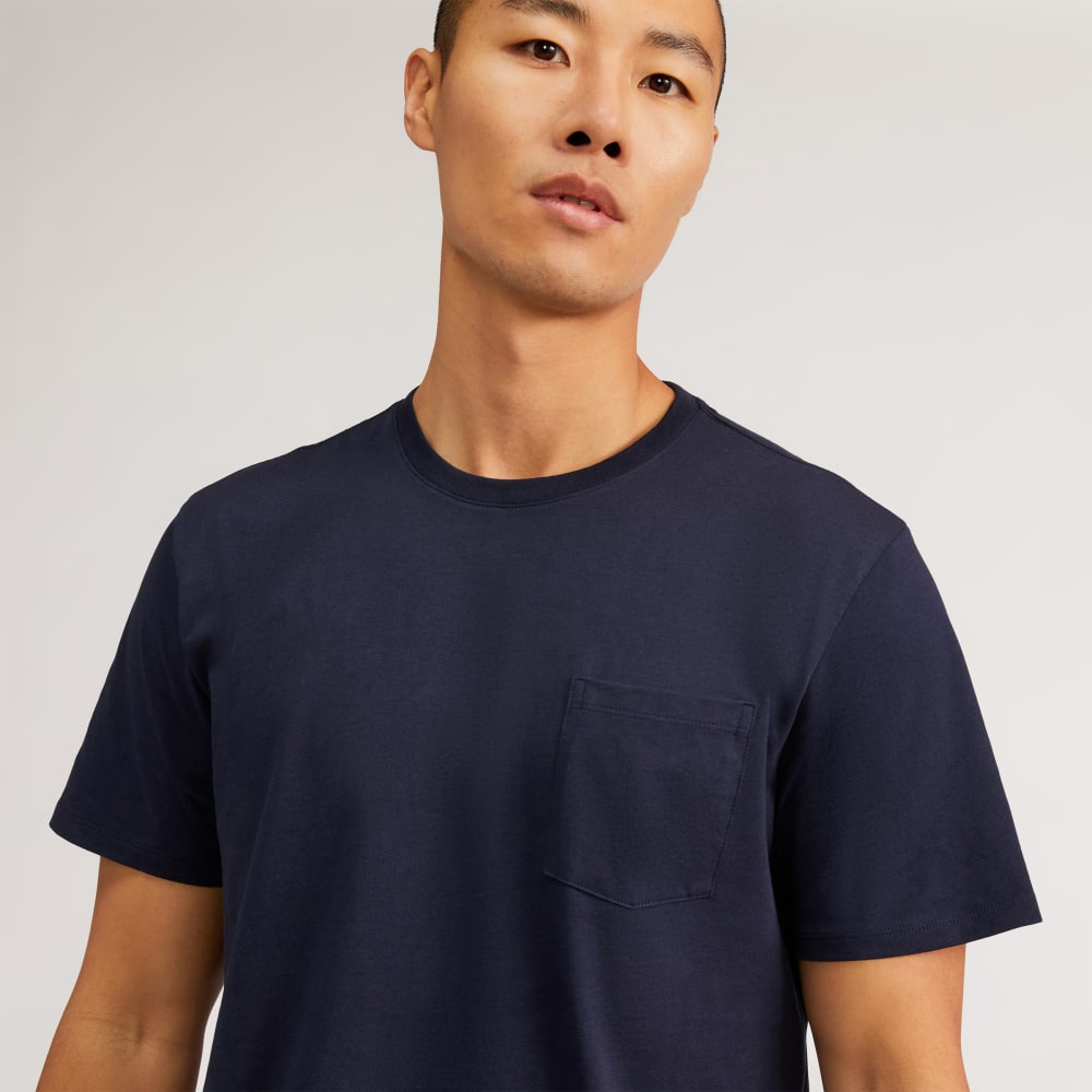 The Premium-Weight Pocket Tee | Uniform | Deep Navy