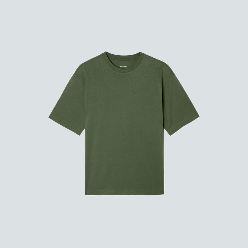 The Premium-Weight Relaxed Crew | Uniform | Forest Green