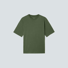 The Premium-Weight Relaxed Crew | Uniform | Forest Green