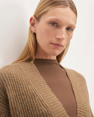 The Alpaca Oversized Cardigan | Tiger's Eye