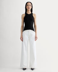 The Shimmy Cutaway Tank | Black