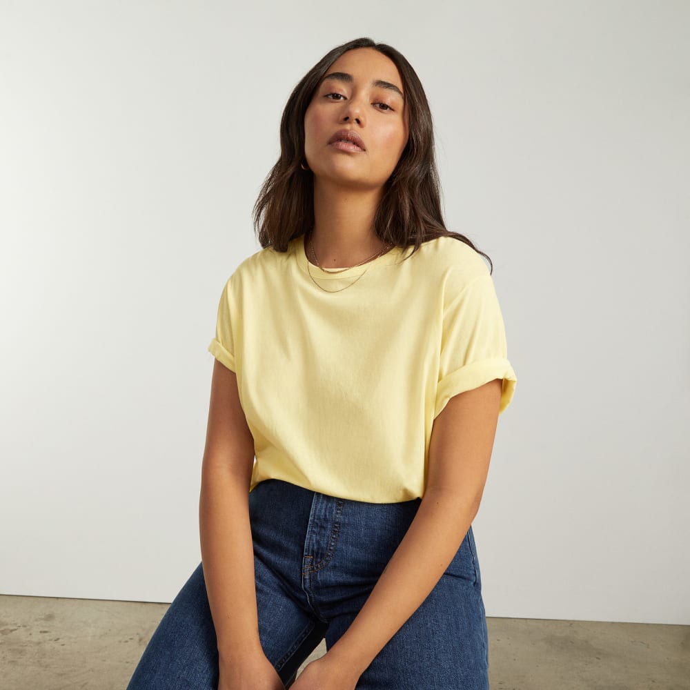 The Air Tee | Pastel Yellow