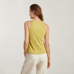 The Tank in Essential Cotton | Leek